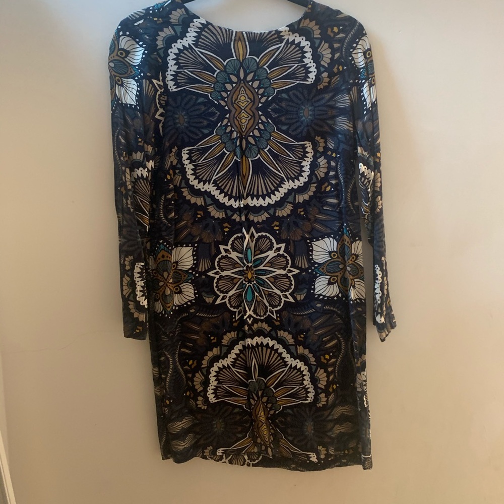 Printed mini dress